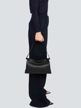 Aesther Ekme Purple Sway Baguette Bag